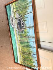 MaxSold Auction: Original 1977 Eugene Ellingson Signed Canvas Painting 25 5/8 x 53 5/8" - New Westminster (British Columbia, Canada) PARTNER MANAGED Downsizing Online Auction -  Jamieson Court (CONDO)