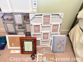 MaxSold Auction: Picture Frames with Birks Sterling Cup and Display Accessories - New Westminster (British Columbia, Canada) PARTNER MANAGED Downsizing Online Auction -  Jamieson Court (CONDO)