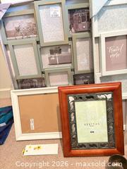 MaxSold Auction: Picture Frames with Birks Sterling Cup and Display Accessories - New Westminster (British Columbia, Canada) PARTNER MANAGED Downsizing Online Auction -  Jamieson Court (CONDO)