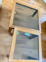 MaxSold Auction: Set of 2 Light Oak Coffee & Side Tables - New Westminster (British Columbia, Canada) PARTNER MANAGED Downsizing Online Auction -  Jamieson Court (CONDO)