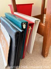 MaxSold Auction: Solid Wood Desk Chair with Cushion and Waste Bin - New Westminster (British Columbia, Canada) PARTNER MANAGED Downsizing Online Auction -  Jamieson Court (CONDO)