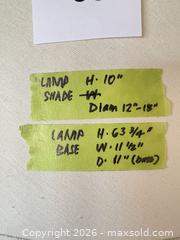 MaxSold Auction: Traditional Bronze / Oil-Rubbed Bronze Floor Lamp with Shade - New Westminster (British Columbia, Canada) PARTNER MANAGED Downsizing Online Auction -  Jamieson Court (CONDO)