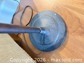MaxSold Auction: Traditional Bronze / Oil-Rubbed Bronze Floor Lamp with Shade - New Westminster (British Columbia, Canada) PARTNER MANAGED Downsizing Online Auction -  Jamieson Court (CONDO)