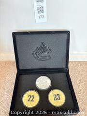 MaxSold Auction: Vancouver Canucks Limited Edition Numbered Commemorative Coin Set - New Westminster (British Columbia, Canada) PARTNER MANAGED Downsizing Online Auction -  Jamieson Court (CONDO)