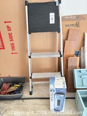 MaxSold Auction: Werner StepRight 3-Step Ladder and Boxed Bionaire Tower Fan - New Westminster (British Columbia, Canada) PARTNER MANAGED Downsizing Online Auction -  Jamieson Court (CONDO)