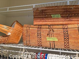 MaxSold Auction: Wicker & Rattan Decorative Baskets with Lids and Handles - New Westminster (British Columbia, Canada) PARTNER MANAGED Downsizing Online Auction -  Jamieson Court (CONDO)