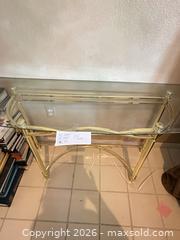 MaxSold Auction: Entry Table - Las Vegas (NV, USA) PARTNER MANAGED Estate Sale Online Auction - Losee Road