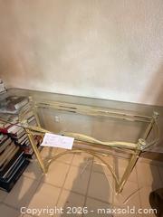 MaxSold Auction: Entry Table - Las Vegas (NV, USA) PARTNER MANAGED Estate Sale Online Auction - Losee Road