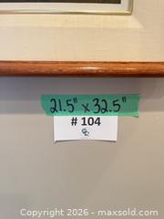 MaxSold Auction: Original Artwork, George Casprowitz, "Early Light", 1980 - West Vancouver (British Columbia, Canada) SELLER MANAGED Estate Sale Online Auction - Marine Drive