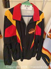 MaxSold Auction: Vintage 90's Canucks Pace Setter Track Jacket - West Vancouver (British Columbia, Canada) SELLER MANAGED Estate Sale Online Auction - Marine Drive