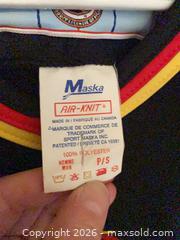 MaxSold Auction: Vintage Maska CCM Canucks Black "Flying Skate" Pavel Bure Jersey, Size S - West Vancouver (British Columbia, Canada) SELLER MANAGED Estate Sale Online Auction - Marine Drive