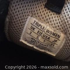 MaxSold Auction: Balenciaga Triple S Sneakers, Beige & Black, Size 5 - Toronto (Ontario, Canada) SELLER MANAGED Reseller Online Auction - Esandar Drive (STORAGE)