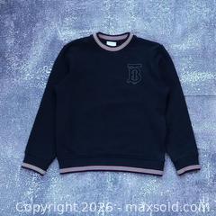 MaxSold Auction: Burberry Girls Black Logo Sweatshirt, 10Y / 140cm, Brand New - Toronto (Ontario, Canada) SELLER MANAGED Reseller Online Auction - Esandar Drive (STORAGE)