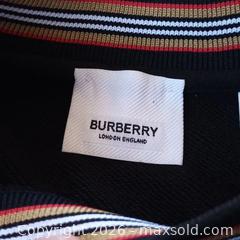 MaxSold Auction: Burberry Girls Black Logo Sweatshirt, 10Y / 140cm, Brand New - Toronto (Ontario, Canada) SELLER MANAGED Reseller Online Auction - Esandar Drive (STORAGE)