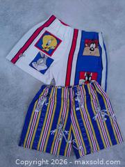 MaxSold Auction: Custom Vintage Reworked Shorts – Looney Tunes & Bugs Bunny, Size Large - Toronto (Ontario, Canada) SELLER MANAGED Reseller Online Auction - Esandar Drive (STORAGE)