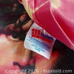 MaxSold Auction: Vintage 1990 The Doors Tie-Dye T-Shirt, Single Stitch, USA Made, Hanes, Large - Toronto (Ontario, Canada) SELLER MANAGED Reseller Online Auction - Esandar Drive (STORAGE)