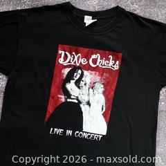MaxSold Auction: Vintage 2003 Dixie Chicks “Live in Concert” T-Shirt, Air Canada Centre Toronto, X-Large - Toronto (Ontario, Canada) SELLER MANAGED Reseller Online Auction - Esandar Drive (STORAGE)