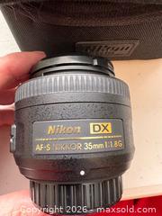 MaxSold Auction: Nikon 35mm Lens B - Burlington (Ontario, Canada) Moving Online Auction - Mcniven Road
