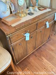 MaxSold Auction: Drexel Wood Sideboard / Buffet, Medium Brown, Brass Pulls - Los Angeles (California, USA) PARTNER MANAGED Estate Sale Online Auction - Wish Avenue