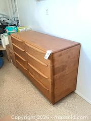 MaxSold Auction: Heywood?Wakefield Mid?Century Modern Solid Wood Dresser - Los Angeles (California, USA) PARTNER MANAGED Estate Sale Online Auction - Wish Avenue