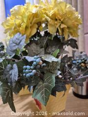 MaxSold Auction: 3 Decorative Artificial Flowers - Pickering (Ontario, Canada) SELLER MANAGED Reseller Online Auction - Old Brock Road