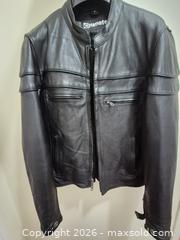MaxSold Auction: Biker's Leather Jacket - Pickering (Ontario, Canada) SELLER MANAGED Reseller Online Auction - Old Brock Road
