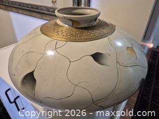 MaxSold Auction: Large Hand Painted Vase - Pickering (Ontario, Canada) SELLER MANAGED Reseller Online Auction - Old Brock Road