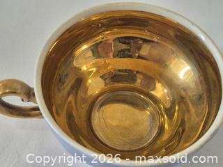 MaxSold Auction: Teacup with Gilded Gold - Pickering (Ontario, Canada) SELLER MANAGED Reseller Online Auction - Old Brock Road