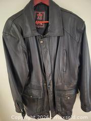 MaxSold Auction: UK Leather Jacket - Pickering (Ontario, Canada) SELLER MANAGED Reseller Online Auction - Old Brock Road