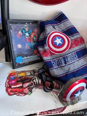 MaxSold Auction: Avengers and Captain America Memorabilia - Marietta (Georgia, USA) PARTNER MANAGED Estate Sale Online Auction - Casteel Park Drive Southwest