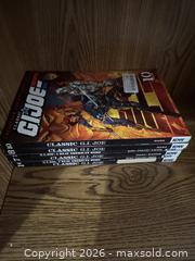 MaxSold Auction: Classic G.I. Joe: G.I. Joe - 6-Book Trade Paperback Lot - Marietta (Georgia, USA) PARTNER MANAGED Estate Sale Online Auction - Casteel Park Drive Southwest