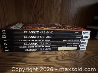 MaxSold Auction: Classic G.I. Joe: G.I. Joe - 6-Book Trade Paperback Lot - Marietta (Georgia, USA) PARTNER MANAGED Estate Sale Online Auction - Casteel Park Drive Southwest