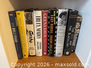 MaxSold Auction: Collection of 35 Film & Hollywood Biography Books (English) - Marietta (Georgia, USA) PARTNER MANAGED Estate Sale Online Auction - Casteel Park Drive Southwest