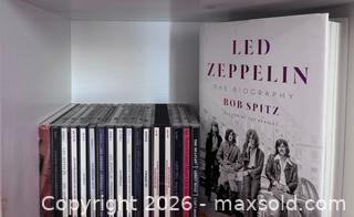 MaxSold Auction: Complete Led Zeppelin catalog on CD and Biography book - Marietta (Georgia, USA) PARTNER MANAGED Estate Sale Online Auction - Casteel Park Drive Southwest
