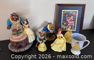 MaxSold Auction: Disney Beauty and the Beast Belle & Beast Collectible Set - Marietta (Georgia, USA) PARTNER MANAGED Estate Sale Online Auction - Casteel Park Drive Southwest