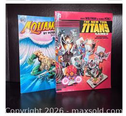 MaxSold Auction: Graphic Novels Lot: The New Teen Titans & Aquaman (DC Comics) - Marietta (Georgia, USA) PARTNER MANAGED Estate Sale Online Auction - Casteel Park Drive Southwest