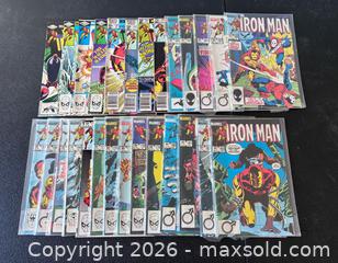 MaxSold Auction: Iron Man Single Issue Comic Book Lot, Marvel - Marietta (Georgia, USA) PARTNER MANAGED Estate Sale Online Auction - Casteel Park Drive Southwest