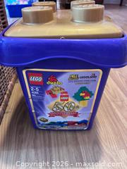 MaxSold Auction: LEGO Friends / Duplo 50th Anniversary Bucket with Mixed Pieces - Marietta (Georgia, USA) PARTNER MANAGED Estate Sale Online Auction - Casteel Park Drive Southwest
