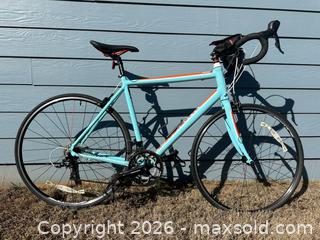 MaxSold Auction: Light Blue/Turquoise Aluminum Road Bike, 700c, Medium - Marietta (Georgia, USA) PARTNER MANAGED Estate Sale Online Auction - Casteel Park Drive Southwest