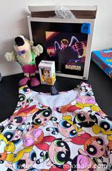 MaxSold Auction: Lot: Adult S Powerpuff Tank, Plush, Care Bears, Harvey Birdman Print - Marietta (Georgia, USA) PARTNER MANAGED Estate Sale Online Auction - Casteel Park Drive Southwest