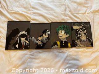 MaxSold Auction: Lot of 10 Anime/Manga Framed Artwork - Marietta (Georgia, USA) PARTNER MANAGED Estate Sale Online Auction - Casteel Park Drive Southwest