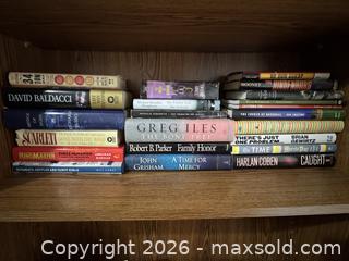 MaxSold Auction: Lot of 22 Fiction Books (Mixed Authors) - Marietta (Georgia, USA) PARTNER MANAGED Estate Sale Online Auction - Casteel Park Drive Southwest