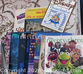 MaxSold Auction: Lot of 6-10 Disney D23 Magazines & Books - Marietta (Georgia, USA) PARTNER MANAGED Estate Sale Online Auction - Casteel Park Drive Southwest