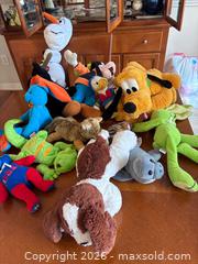 MaxSold Auction: Lot of 6–10 Mixed Stuffed Animals Plushes (Disney, TY, Misc) - Marietta (Georgia, USA) PARTNER MANAGED Estate Sale Online Auction - Casteel Park Drive Southwest