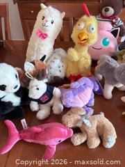 MaxSold Auction: Lot of 6–10 Small to Medium Multicolor Plush / Stuffed Animals - Marietta (Georgia, USA) PARTNER MANAGED Estate Sale Online Auction - Casteel Park Drive Southwest