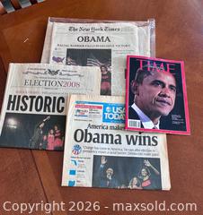 MaxSold Auction: Lot of 6–15 Newspapers & Magazines — NYT, USA Today, TIME - Marietta (Georgia, USA) PARTNER MANAGED Estate Sale Online Auction - Casteel Park Drive Southwest