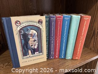 MaxSold Auction: Lot of 6 Lemony Snicket books - Marietta (Georgia, USA) PARTNER MANAGED Estate Sale Online Auction - Casteel Park Drive Southwest