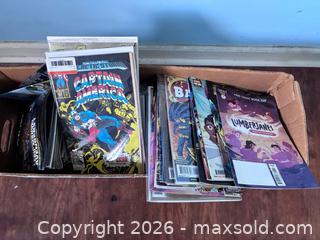 MaxSold Auction: Lot of 85 Comic Books including storage box  - Marietta (Georgia, USA) PARTNER MANAGED Estate Sale Online Auction - Casteel Park Drive Southwest