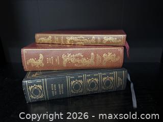 MaxSold Auction: Lot of Hardcover Gilt-Edged Decorative Books and Textbooks - Marietta (Georgia, USA) PARTNER MANAGED Estate Sale Online Auction - Casteel Park Drive Southwest