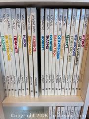 MaxSold Auction: Lot of VALUE TALES children's paperback books and 3-tiered white bookshelf - Marietta (Georgia, USA) PARTNER MANAGED Estate Sale Online Auction - Casteel Park Drive Southwest